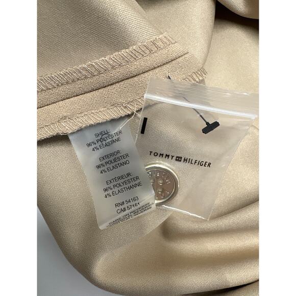 Tommy Hilfiger dresses, scuba crepe trim high neck dress size 10 packets new - Picture 8 of 8